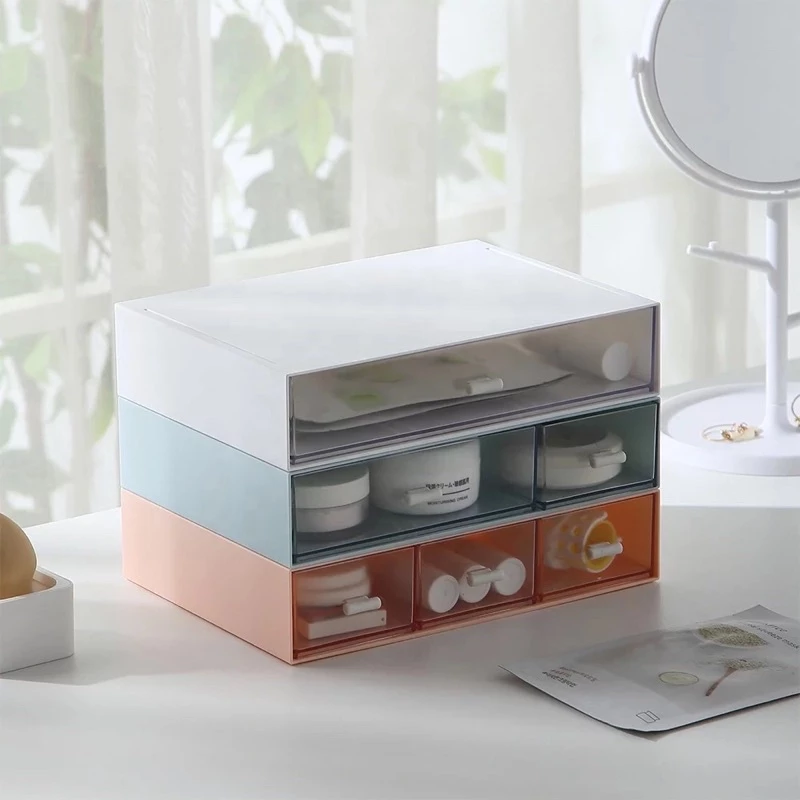 Minimalist Desk Table Organizer Stackable Drawer 1