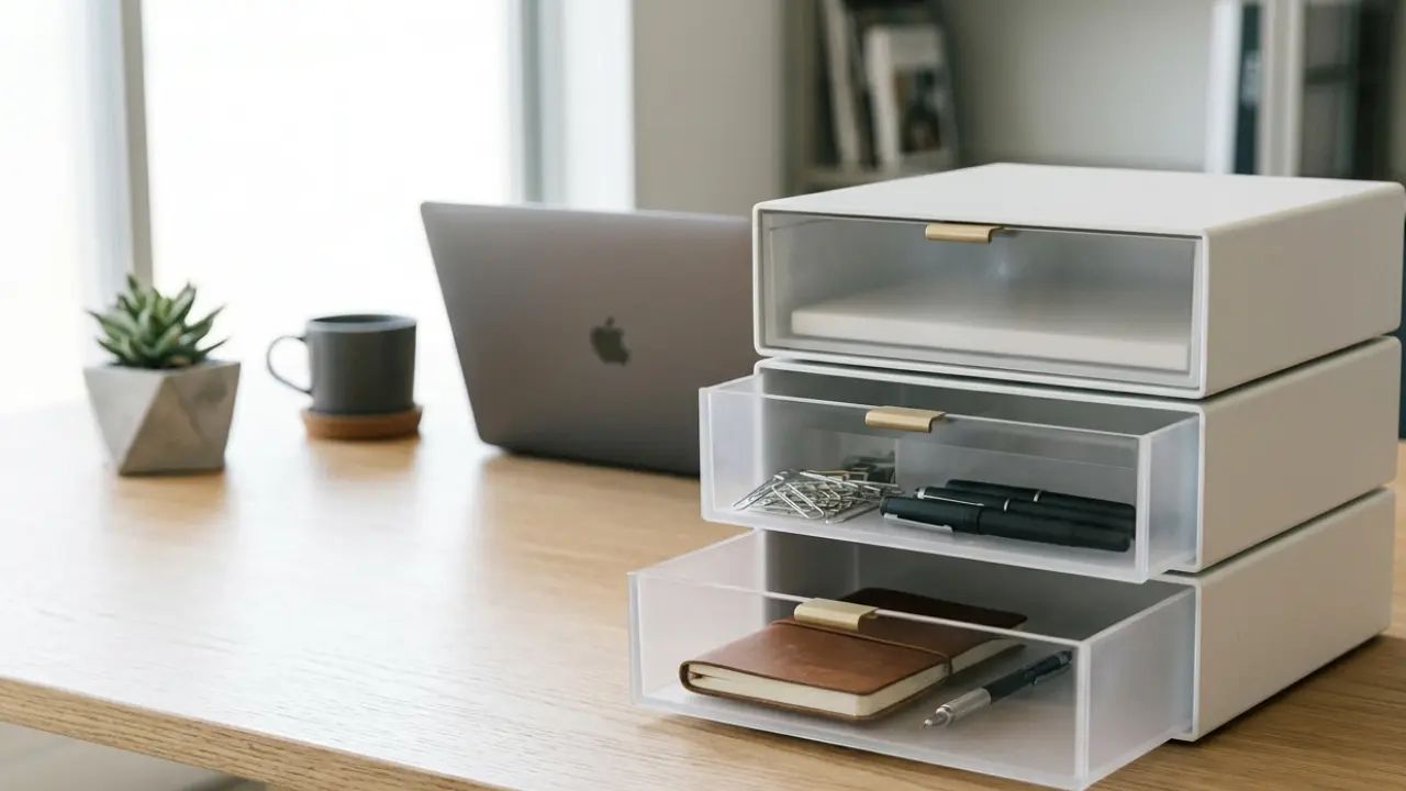 Minimalist Desk Table Organizer