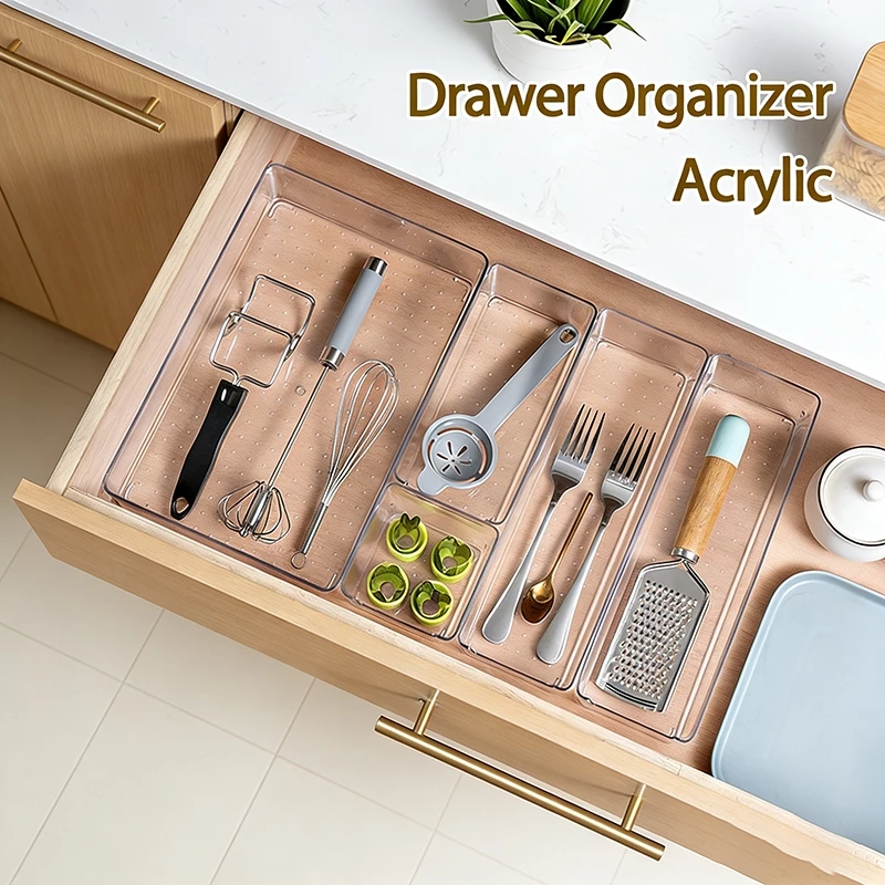 Transparent Drawer Organizer Acrylic Box 1