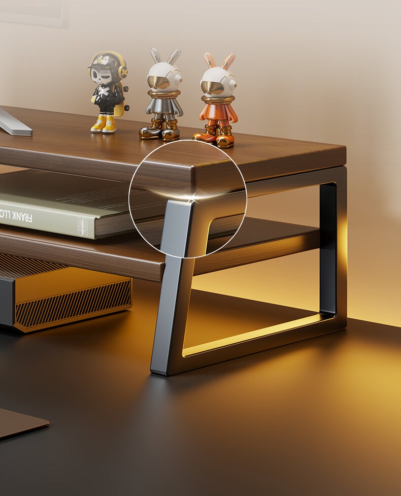 Monitor Stand Desktop Double Layer Shelf 3