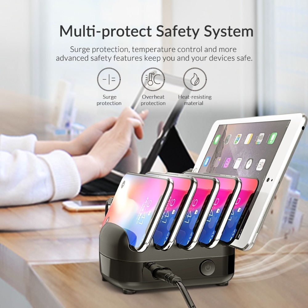 Orico 5-Port Smart Desktop USB 1
